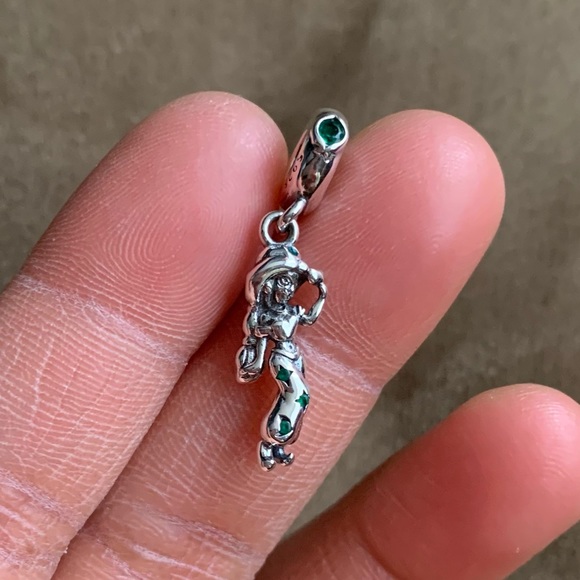 NWOT Disney Aladdin Princess Jasmine Dangle Charm Sterling Silver 925 - Picture 9 of 12